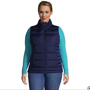 ❄️ NWOT❄️LANDS END PUFFER VEST❄️